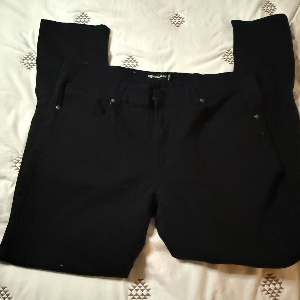 Royal Blue pants skinny 36x30